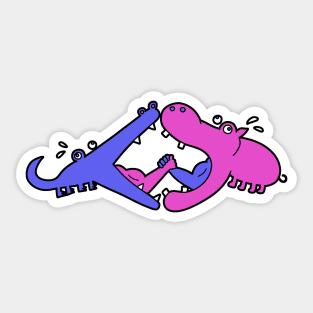 Strong tongue Sticker